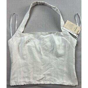 Midnight Sky Tank Linen Blend NWT Large